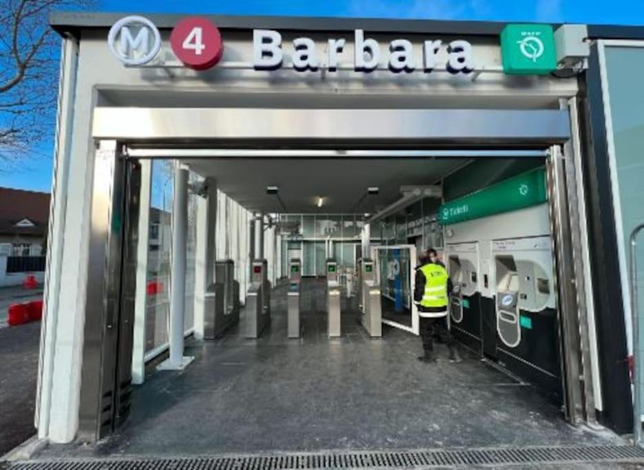 Magnifique Duplex 45 M2 Aux Portes De Paris Metro Barbara A 30Mn Expo Porte De Versailles มงต์รูช ภายนอก รูปภาพ