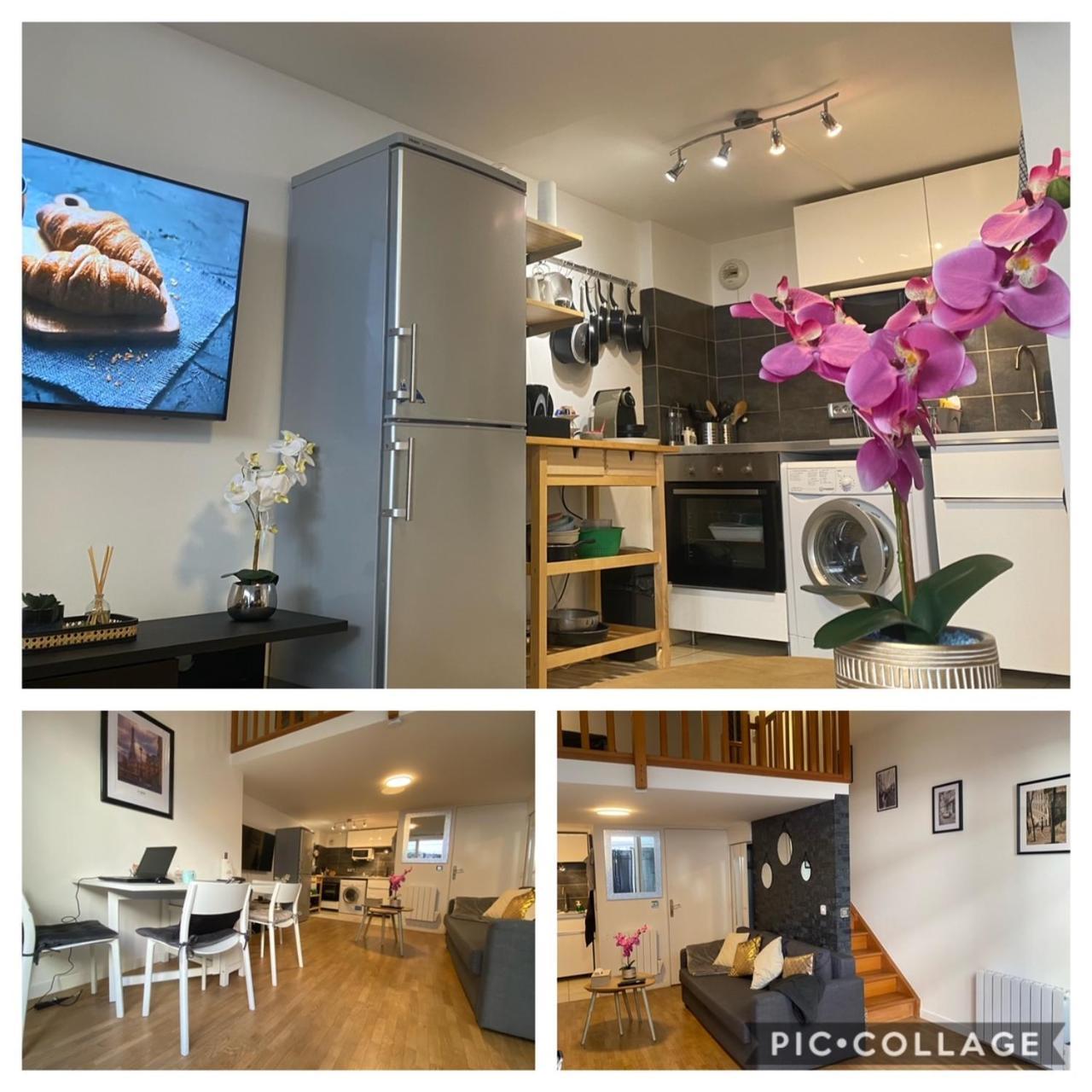 Magnifique Duplex 45 M2 Aux Portes De Paris Metro Barbara A 30Mn Expo Porte De Versailles มงต์รูช ภายนอก รูปภาพ